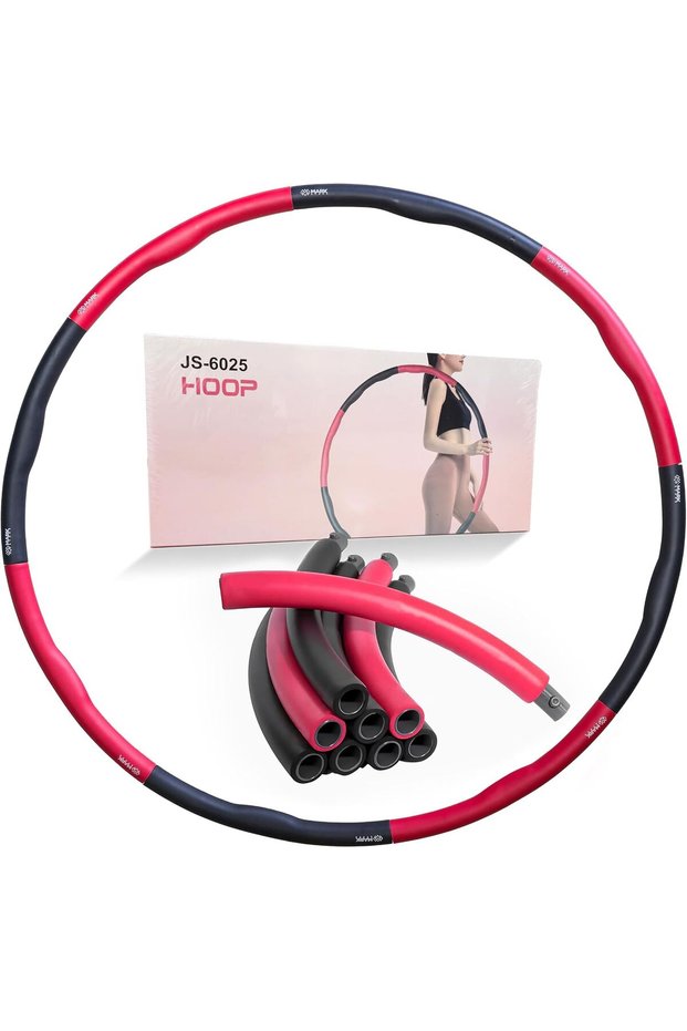 MARK 8 Sections Kids Hula Hoop, 79cm 120g Adjustable Fitness Ring Gymnastic Detachable,Ideal for Dancing,Playing Sports,Games,Swimming Pet Training,Portable Fitness