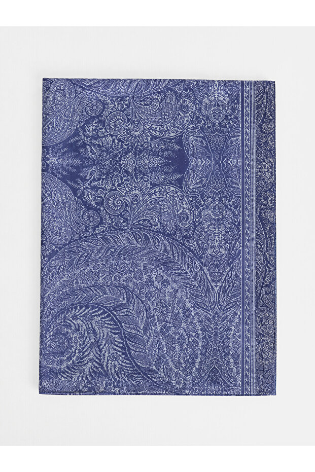 Alita City Lcw Modest Navy Blue Floral Women's Shawl with a Difference