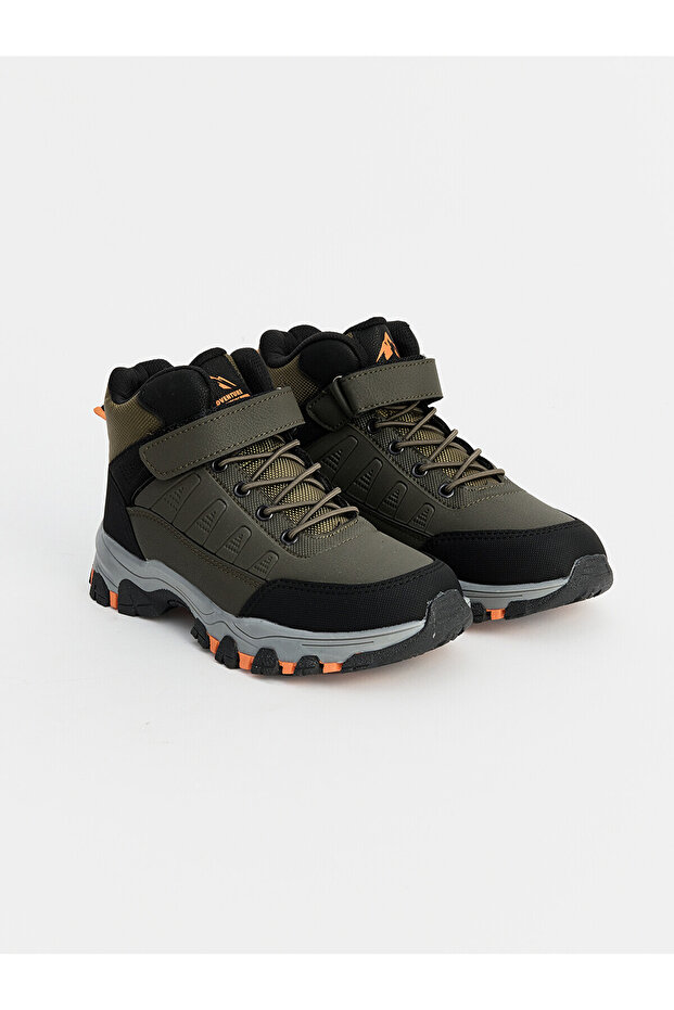 Alita City Lcw Steps Khaki Boys' Boots with a Difference