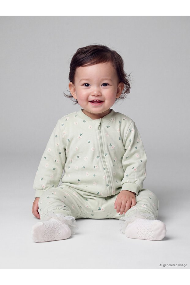 Nevavm with a Difference of Price Lcw Baby Green 1.6 Tog Baby Girl Sleeping Bag