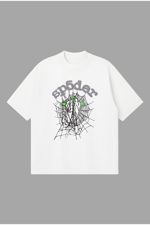 Sp5Der X Nocta Printed Oversize Boxy Cut Unisex 100% Cotton Tshirt | Streetwear
