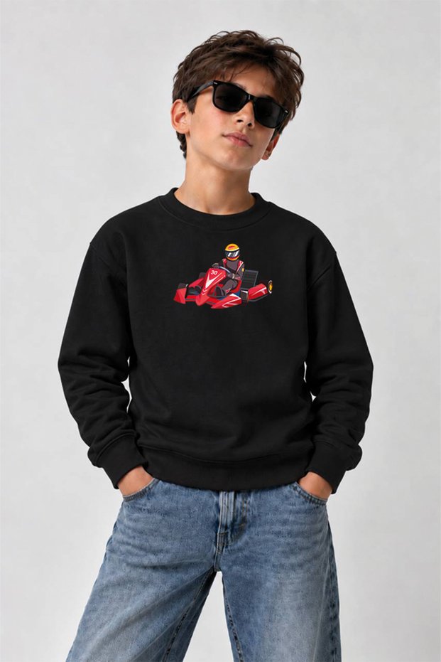 Children's 3 Thread Crew Neck Sweatshirt
