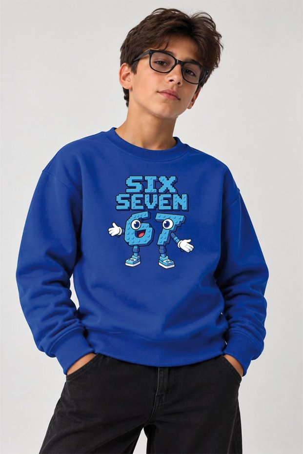 Children's 3 Thread Crew Neck Sweatshirt