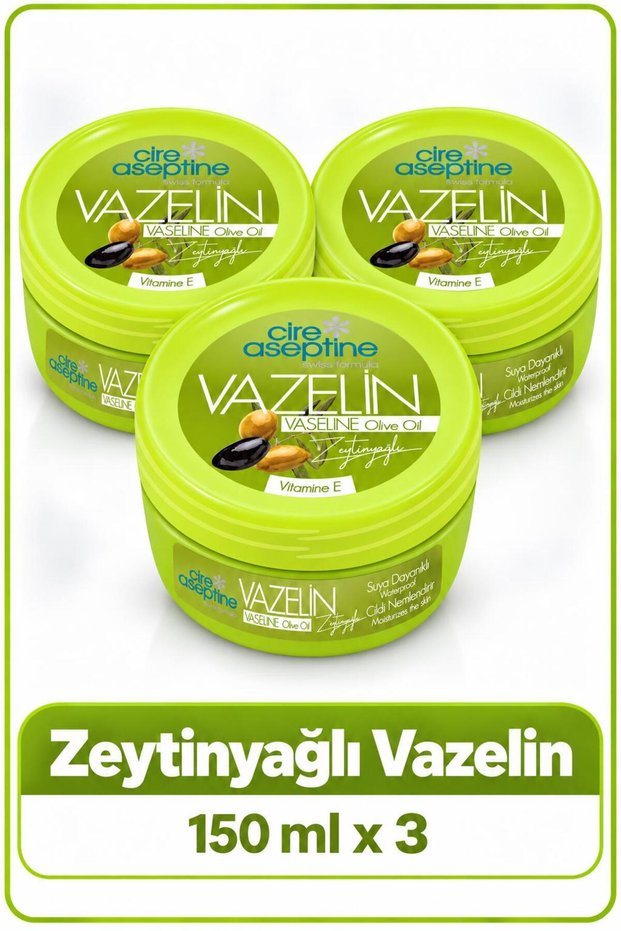 Vaseline with Olive Oil 150 ml 3 Pieces