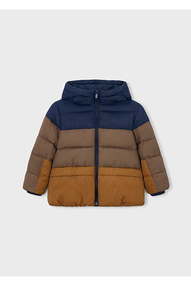 Boy's Hooded Quilted Coat 4403