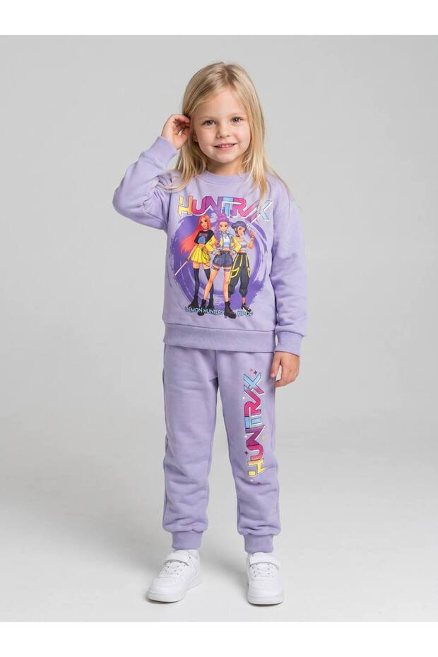 Girl's Huntrx Three-Threaded Ribbed Double Set