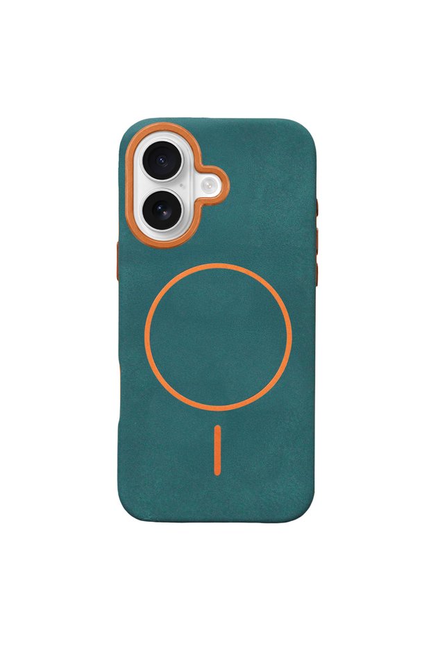 Joko Apple iPhone 16 Luno Leather Magsafe Cover - Green
