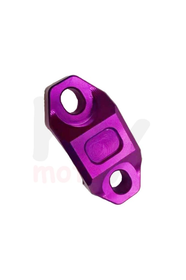 PURPLE Motorcycle Clutch Brake Master Cylinder Handlebar Bar CNC Clamp Cover For KTM Honda Yamaha Ka