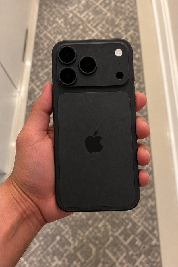 iPhone 18 Pro Max 3D Modeli (Siyah)