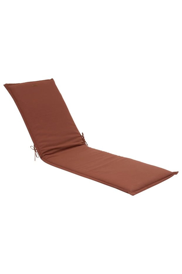 Korai Polyester Lounger Cushion (Mahogany, 60 x 190 cm)