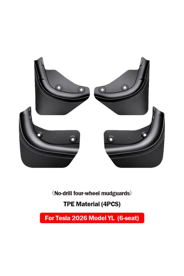 Model YL (6-seat) For Tesla Model Y Model 3 Highland 2026 Accessories Mud Flaps Stay Clean Protect