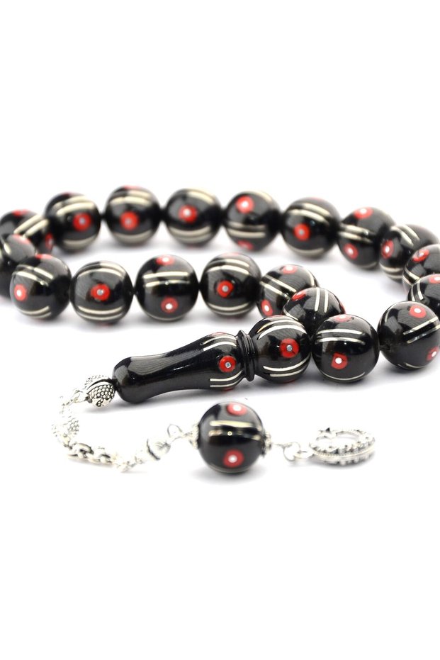 Mascot Coral Watermelon Embroidered Fishing Rod Clamping Rosary