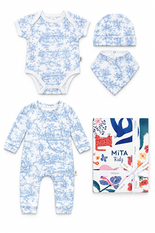 100% Cotton Quarterly Baby Set