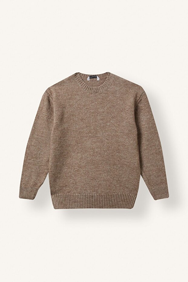 Oversize Crew Neck Knitwear Basic Sweater for Boys I3438A826Cw