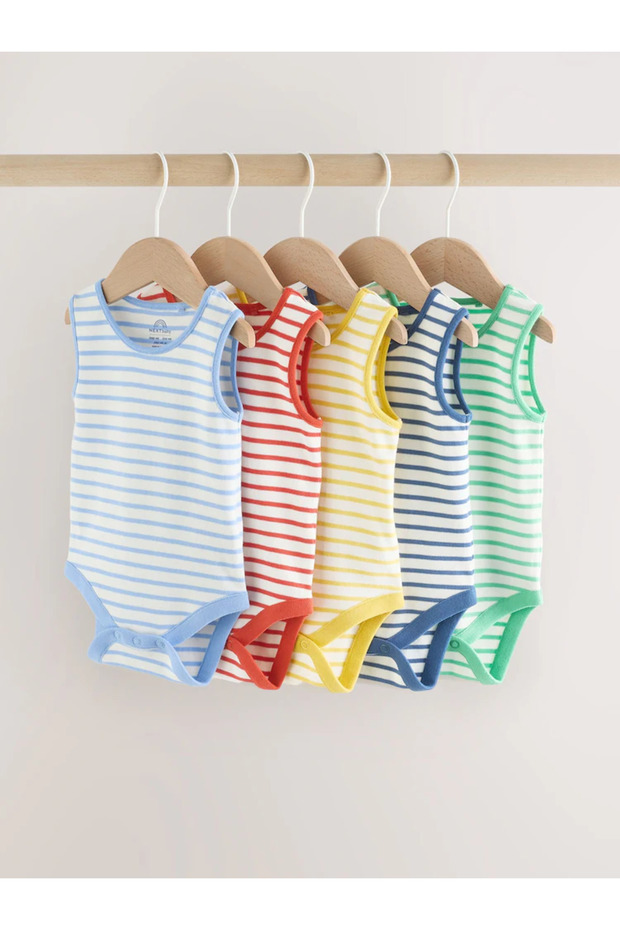 Baby 5-Piece Bodysuit Set