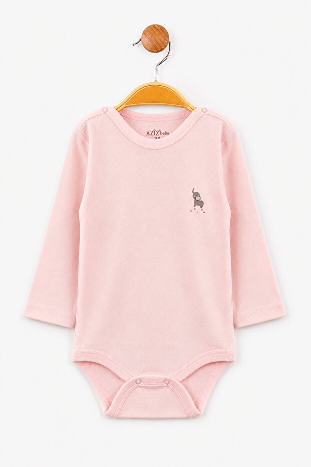 Baby Boy Girl 100% Cotton Bodysuit & Bodysuit with Snap Fasteners