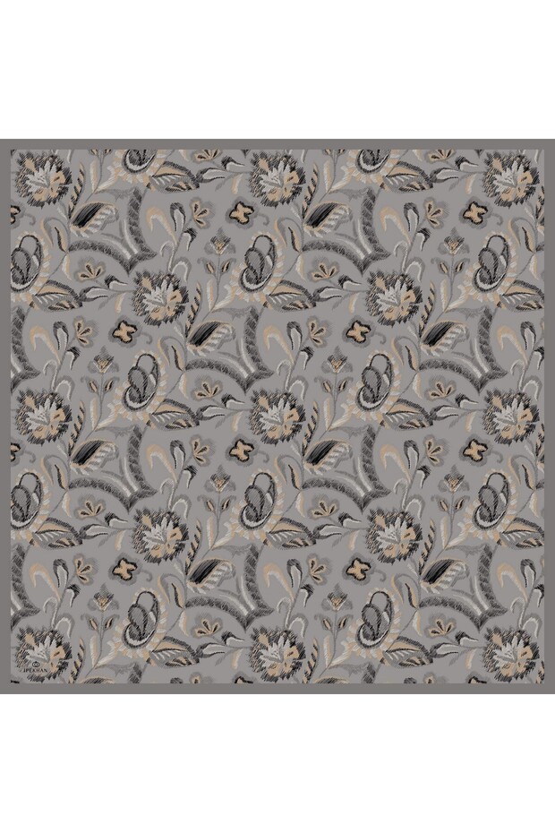 Sura Silk Scarf 53004 Smoked