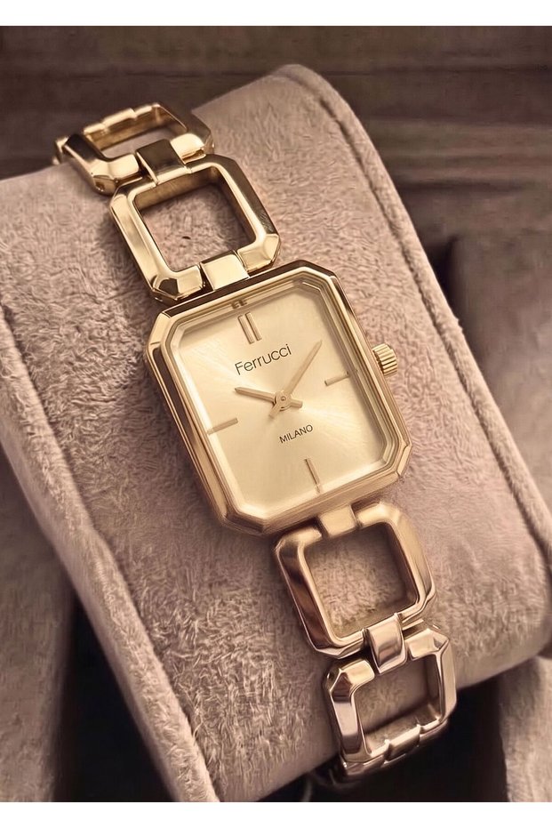 Women's Metal Case Steel Bracelet Wristwatch with 2 Years Warranty