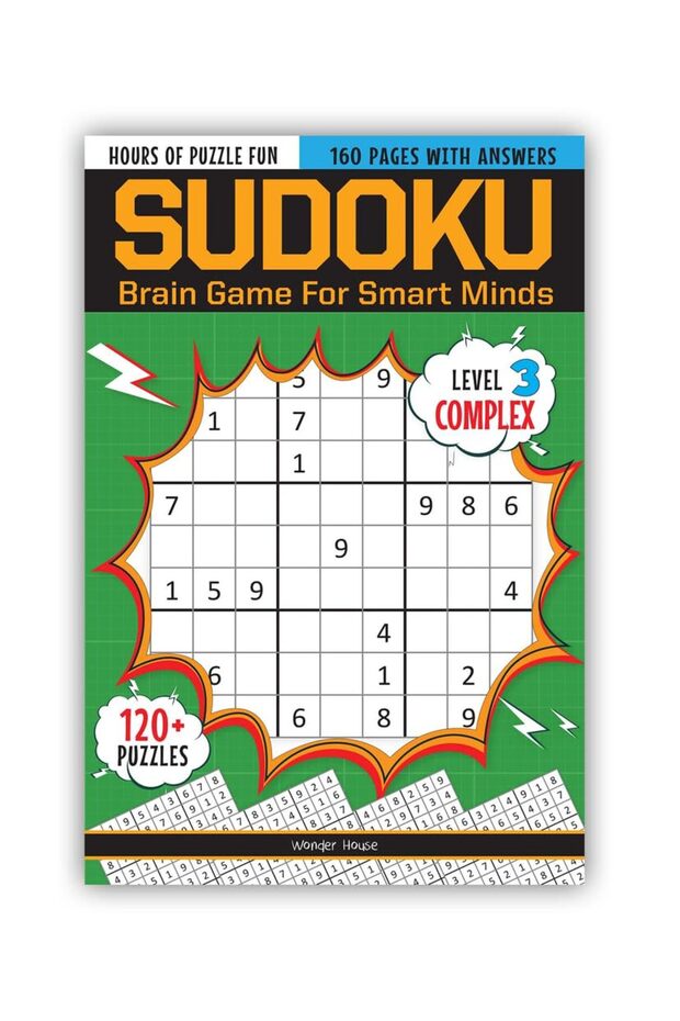 Sudoku - Brain Booster Puzzles For Kids - Level 3
