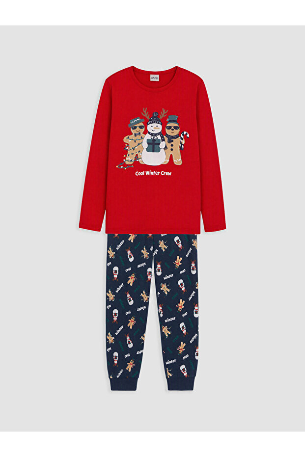 I New Year's Themed Boys' Pajama Set from Freezen Store