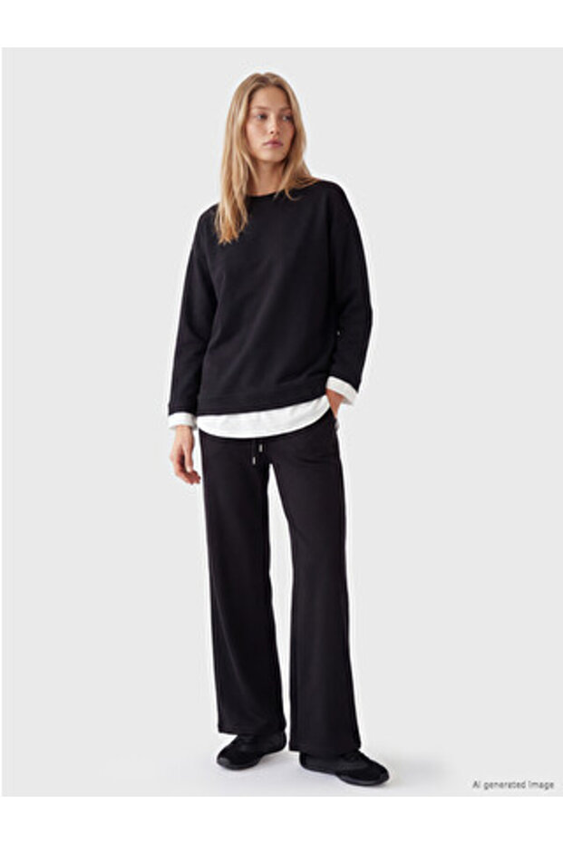 Black Soft Touch Women's Sweatpants