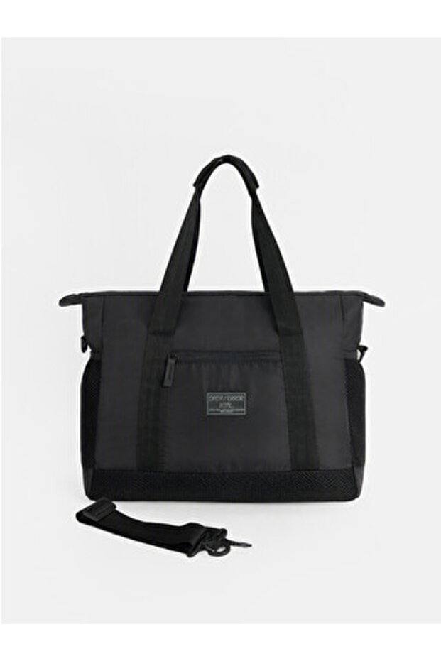 Women's Shoulder Bag with Black Shoulder Strap