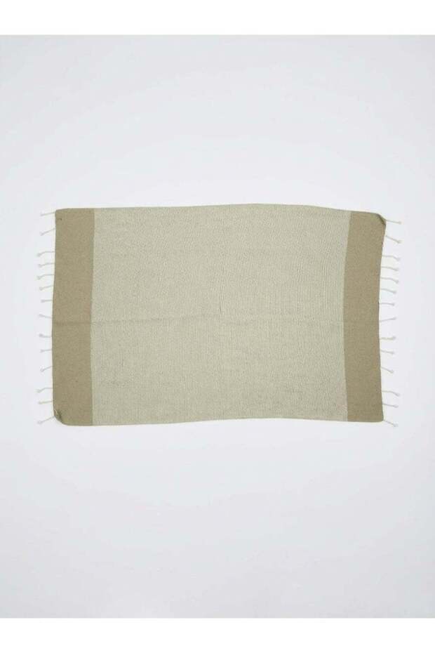 90x180 cm Polycotton Light Beige Turkish Fouta Towels for Bath and Beach, Versatile Flat Weave Quic