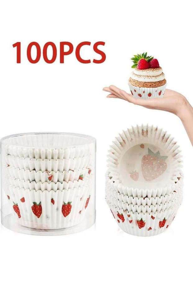 Cupcake Liners,100 pcs Muffin Liners,Cupcake Wrappers,Paper Cupcake Liners for Baking,Muffin Baking