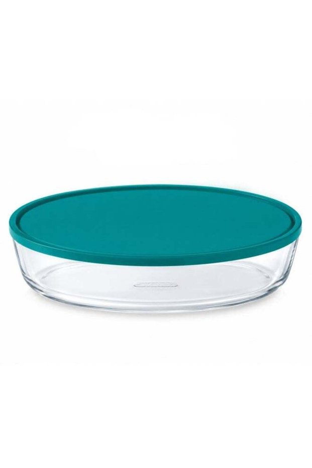 Pyrex Cook&Store XL Oval Roaster 3L with Lid, Borosilicate Glass Baking Dish, Oven, Microwave, Free
