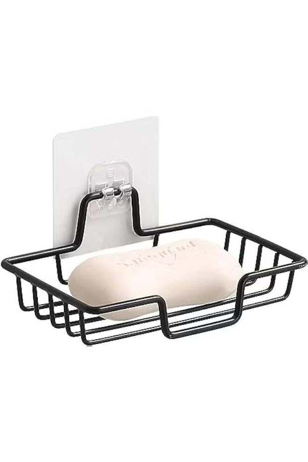 Soap Dish Holder, No Drilling, Rustproof Stainless Steel, Wall Mounted Soap Holder Soap Tray Bar So