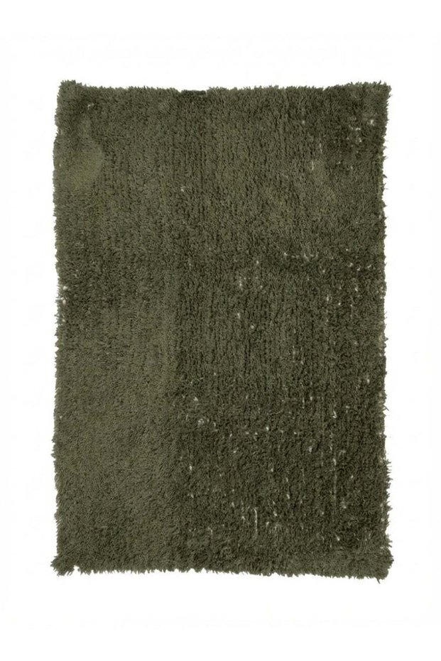 50 x 80cm Plain Tufted Micro Polyester Bathmat in Sage Green - Soft Non-Slip bath mat Highly Absorb