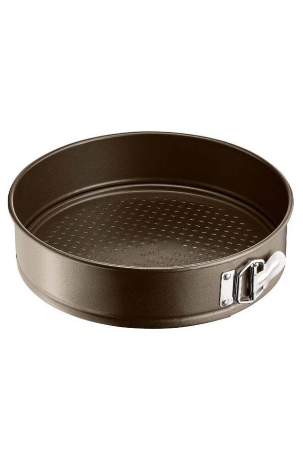 TEFAL Spring Form Baking Mold | Easygrip 27 cm round baking tray | Carbon Steel | 2 Years
