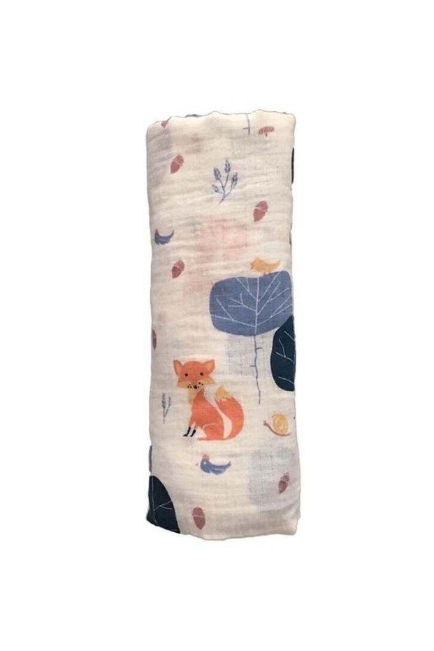 Muslin Baby Hooded Towel & Washcloth Set Flowers Soft Absorbent Bath Towels Cotton Hand Towels Infa