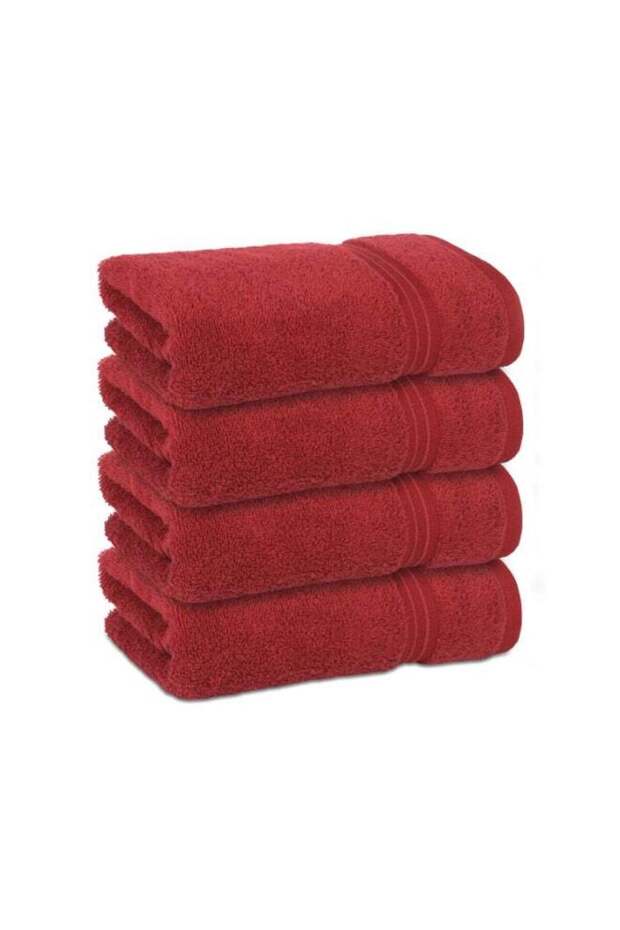 Bliss Casa 4-Piece Hand Towels, 100% Combed Cotton 550 GSM Superior Quality, Quick Dry Highly Absor