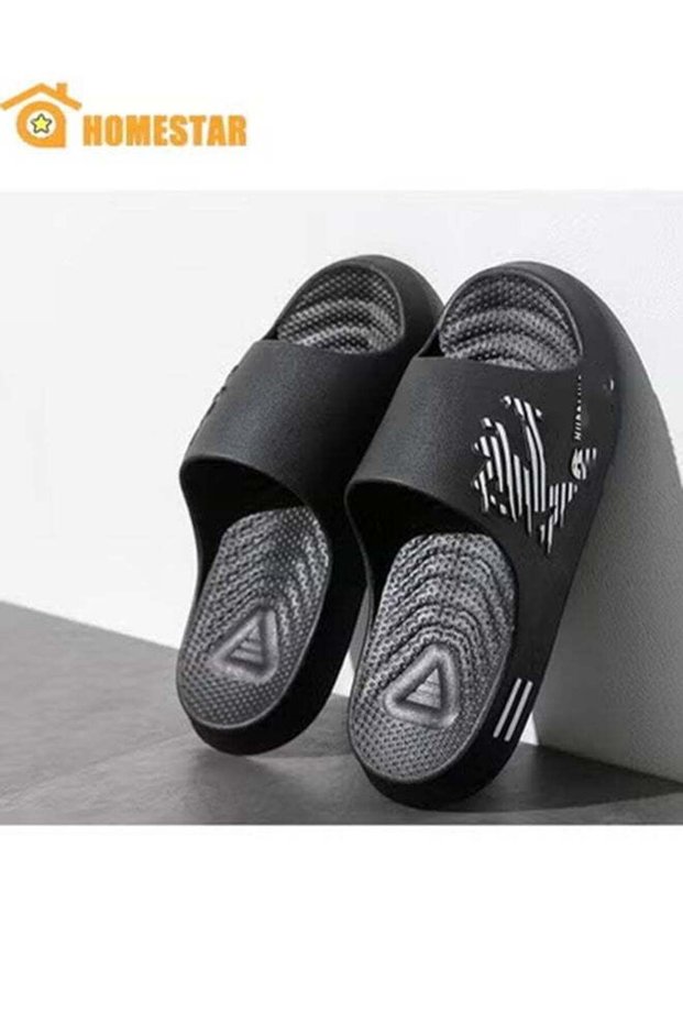Non Slip Slippers in Summer, Thick Soled, Fashionable External Sandals, High Elastic Soft Bathroom