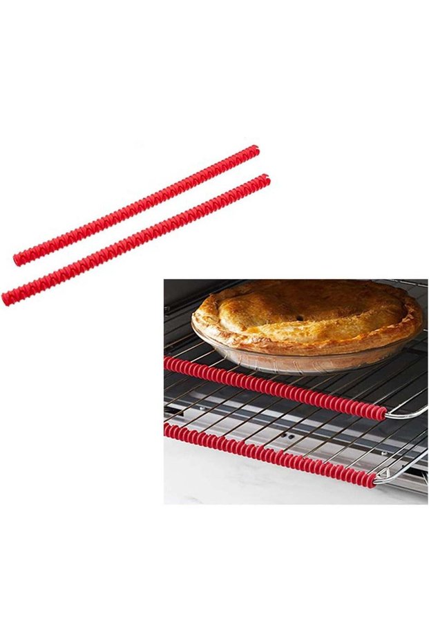 Oven Rack Shields,2 Pack Silicone Oven Rack Guards,Heat Resistant Oven Rack Shields,14 Inches Oven
