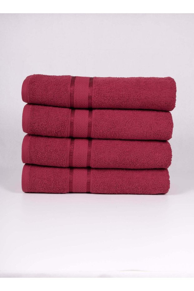 Bath Towel Ultra Soft 70 x 140 Cm, 100% Cotton, 430GSM Terry Pack of 4