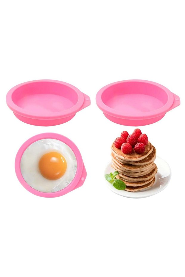 Air Fryer Egg Molds, Silicone Non-Stick Silicone, Reusable Easy Clean | 2-pack silicone non-stick m