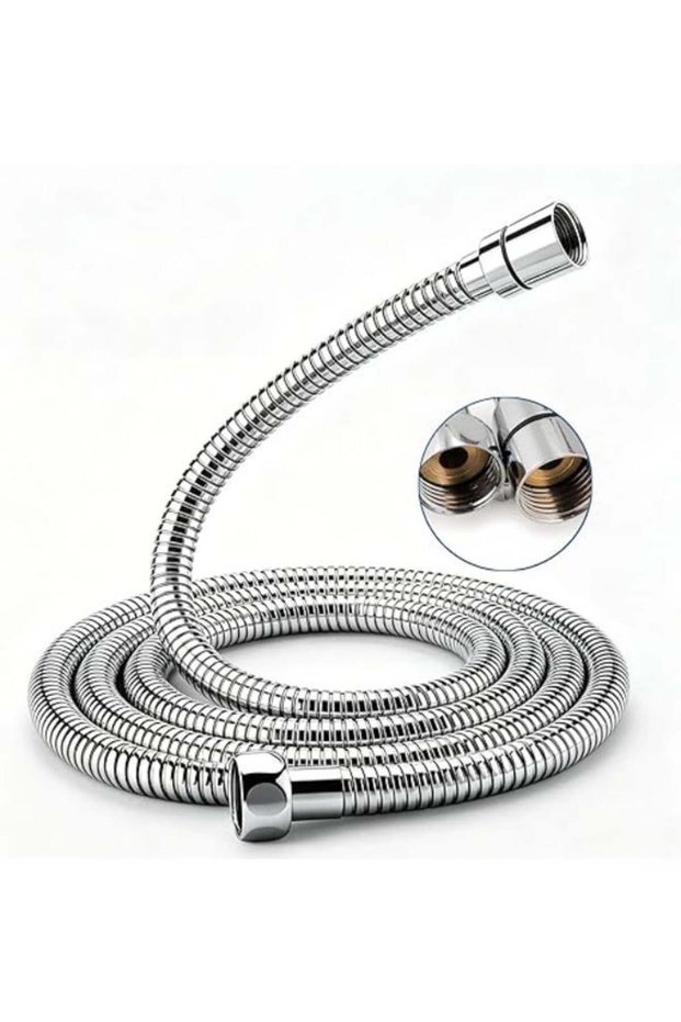 1.5m Stainless Steel Shower Hose for Bidet & Shattaf – Anti-Twist 360° Flexible Shower Pipe, Durabl