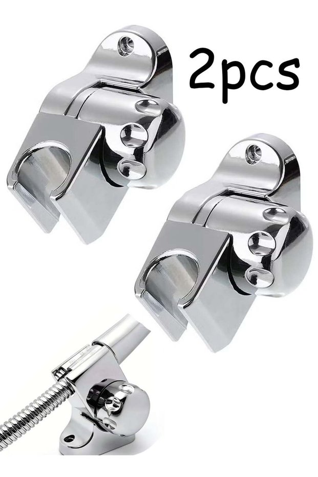 2pcs Shower Head Holder, Adjustable Shower Bracket for Handheld Shower Head, Sprayer Shower Holders