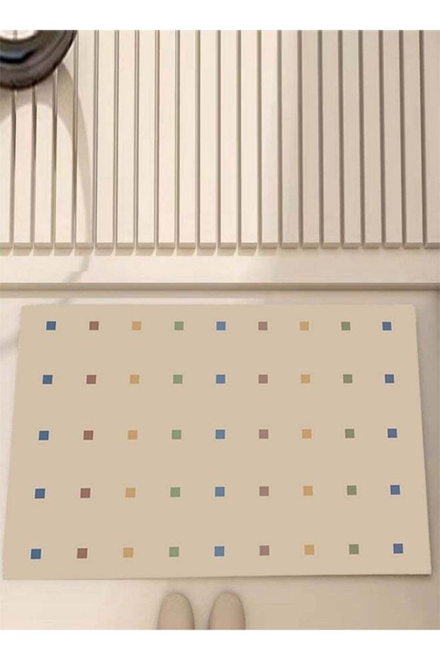 Bathroom mat, diatomite mat, water‑absorbent mat. Fast water absorption and anti‑slip, keeps the ba