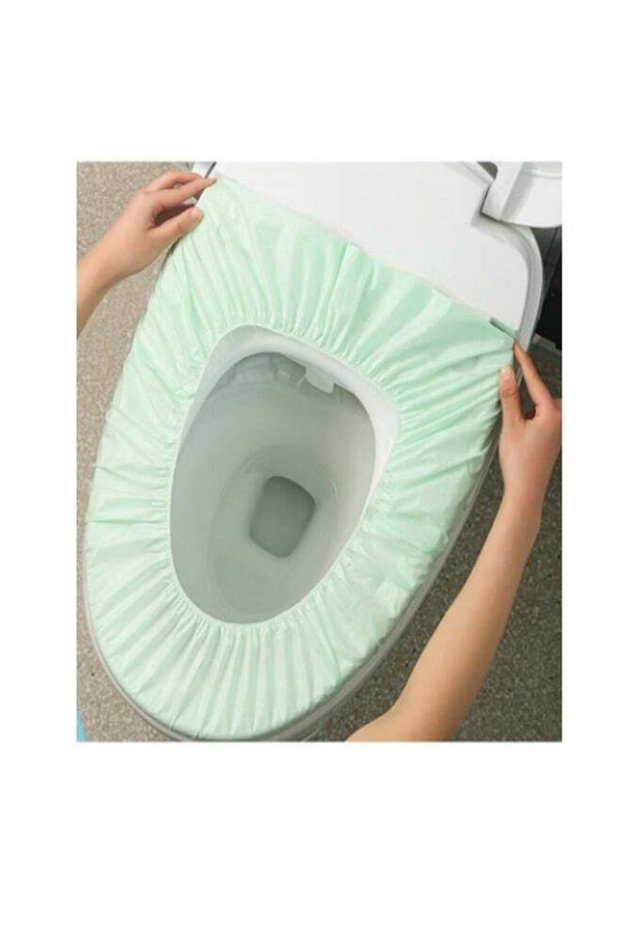 Non-woven Toilet Seat Mat 2 Layer Water Proof Toilet Cover Portable Travel Hotel Toilet Seat Pad 10
