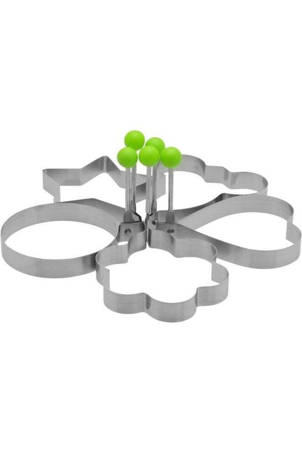 Baking Mould 5 Pc Set, Cookie Design Maker, Egg Design Maker, Dosa Design Maker, Chapati Design Mak
