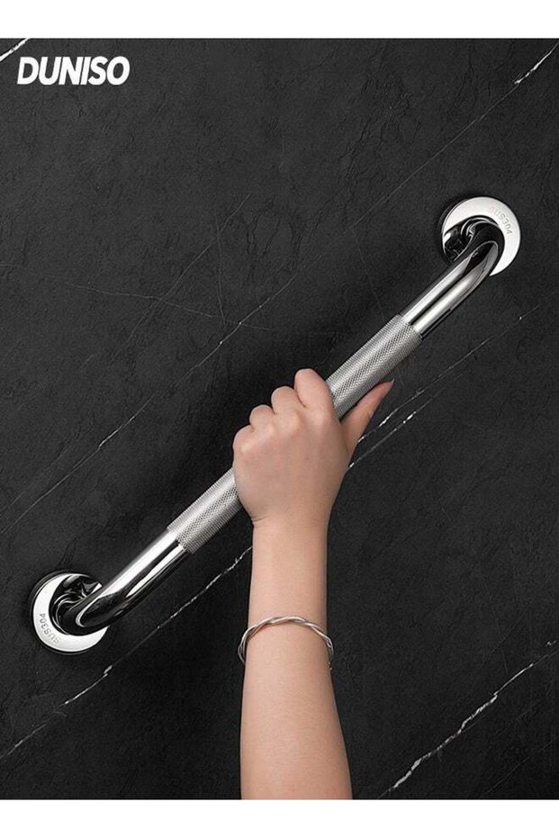 Stainless Steel Bathroom Grab Bar,Anti Slip Thicken Bathroom Grab Bars for Seniors,Toilet Handicap