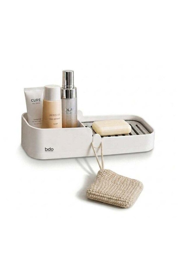 Wall Mounted Soap Holder, Self-Adhesive Foldable Stainless Steel Soap Dish with Self-Draining Desig