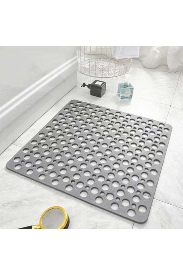 Non Slip Bath Mat Anti Mould Shower Mats TPE Bathroom Bathtub Mat Floor Shower Mats Anti Slip Antib