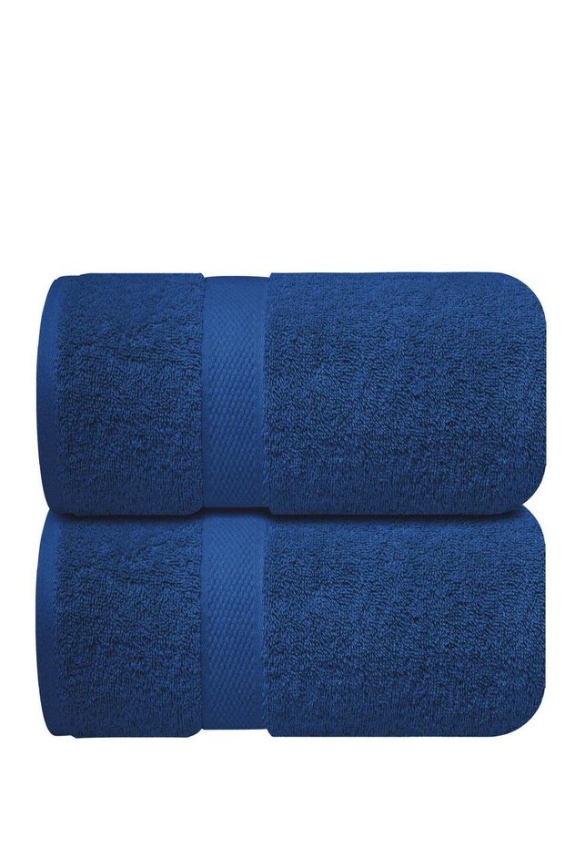 Infinitee Xclusives 2-Piece Bath Sheets – 100% Combed Cotton, 550 GSM, Superior Quality, Quick-Dry,