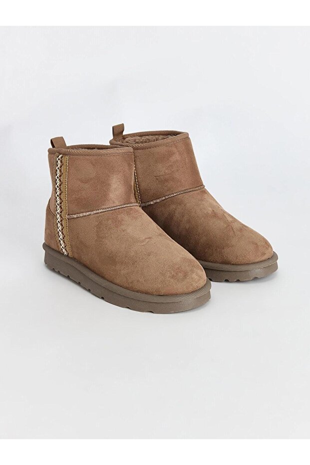 Suede Girls' Boots (W6)