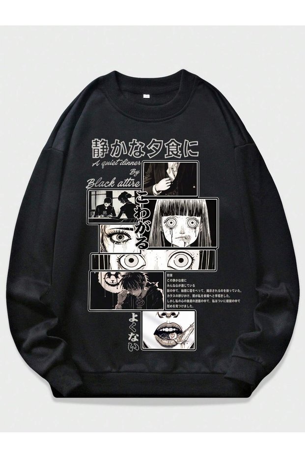 Stylish Comfortable Women'S/Men's Special Design Swetshirt 077