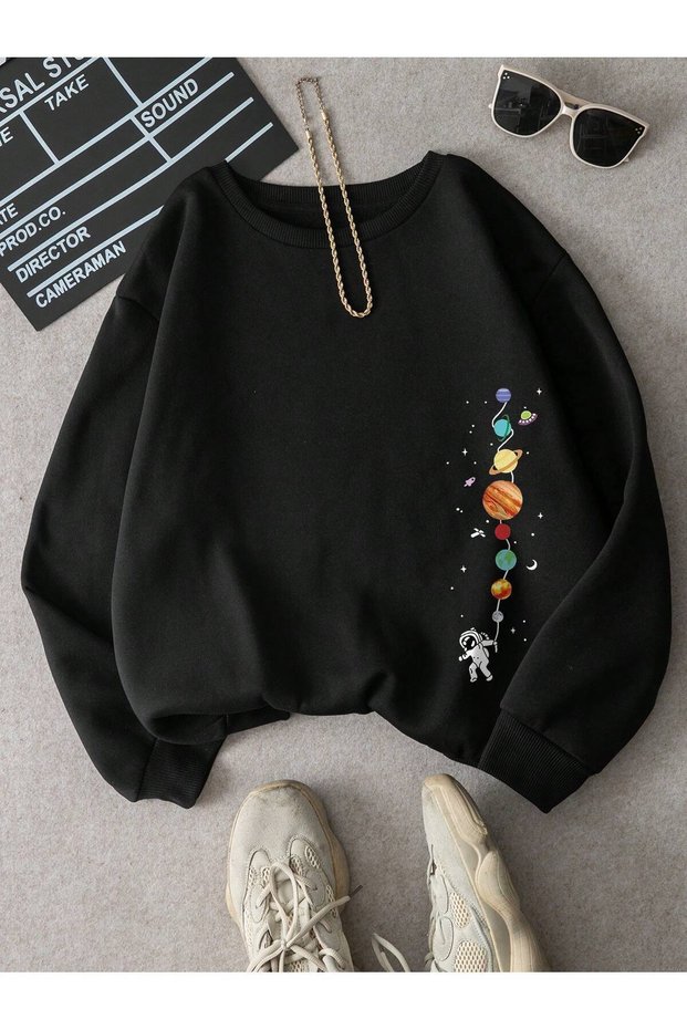 Women'S/Men's Unisex Stylish Comfortable Cotton Special Design Sweatshirt 2009